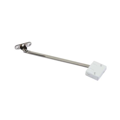 Immagine di ASTA SNODATA CON ARRESTO, COLORE BIANCO NICKEL