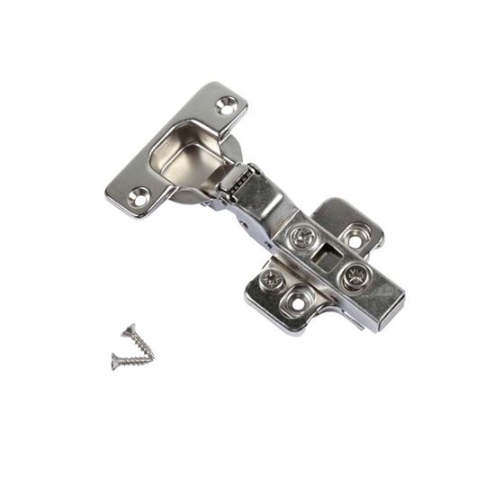 Immagine di CERNIERA AMMORTIZZATA, CON BASETTA, Ø FORO 35 MM, COLLO 0, 2 PEZZI