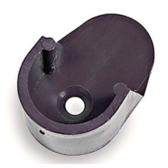 Immagine di 2 REGGITUBO LATERALE, IN PLASTICA, MIGNON, COLORE MARRONE, Ø 18 MM