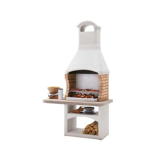 Immagine di BARBECUE PALAZZETTI BOA VISTA LEGNA/CARBONELLA 128X71XH232 CM
