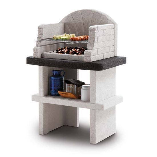 Immagine di BARBECUE PALAZZETTI SOCOTRA LEGNA/CARBONELLA 84X58XH124 CM
