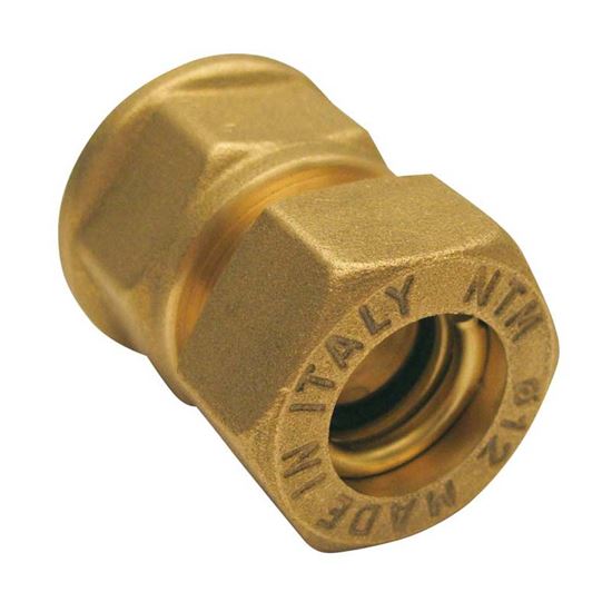 Immagine di RACCORDO MECCANICO DRITTO, RAME, F 3/4"X18 MM