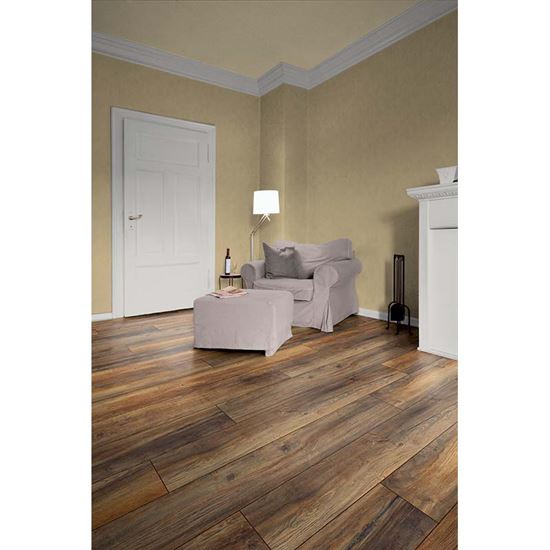 Immagine di PAVIMENTO LAMINATO ROBUSTO, 12X188X1375 MM, 1,293 M² A CONFEZIONE, COLORE ROVERE ANTICO