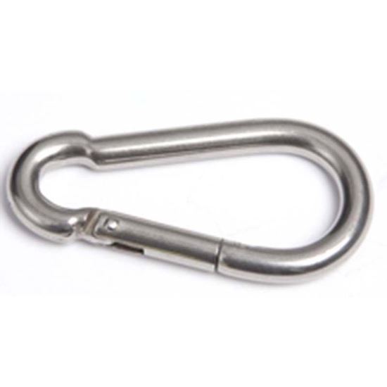 Immagine di MOSCHETTONE POMPIERE, ACCIAIO INOX AISI 316, 8X80 MM, 1 PEZZO