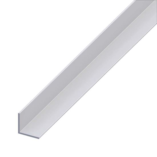 Immagine di ANGOLARE ALLUMINIO ARGENTO, 10X10X1 MM, 1 MT