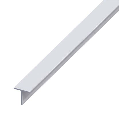 Immagine di PROFILO A T, ALLUMINIO ARGENTO, 20X20X1,5 MM, 1 MT