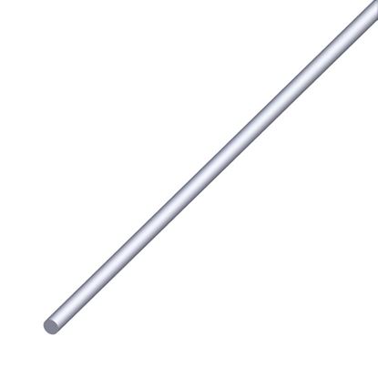 Immagine di BARRA TONDA, ALLUMINIO NATURALE, 1,0 MT, 11,5 MM