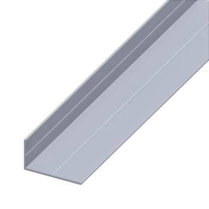 Immagine di ANGOLARE, ALLUMINIO NATURALE, 11,5X19,5 MM, 1 MT