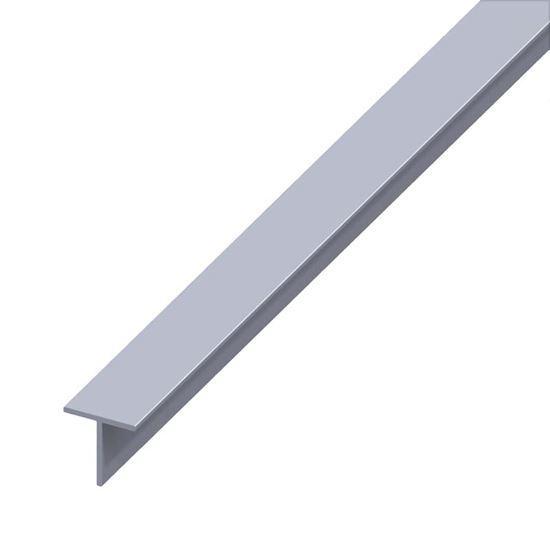 Immagine di PROFILO A T, ALLUMINIO NATURALE, 11,5X1,5 MM, 1 MT