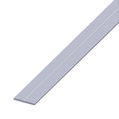 Immagine di BARRA PIATTA, ALLUMINIO NATURALE, 29,5X3 MM, 2,5 MT