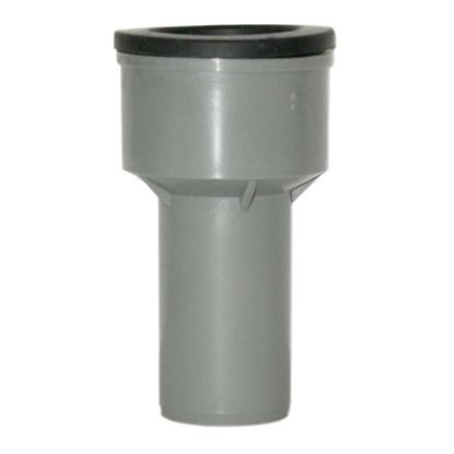 Immagine di RACCORDO DIRITTO HTS CON MORSETTO, IN POLIPROPILENE, Ø 24X32 MM, Ø 32X46