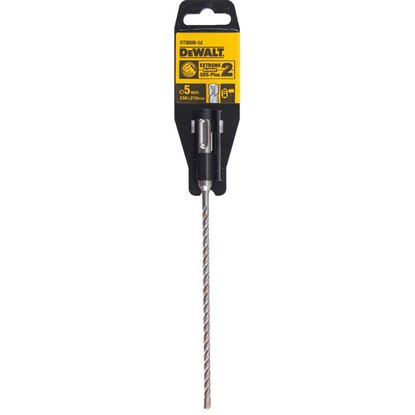 Immagine di PUNTA DEWALT, EXTREME 2, ATTACCO SDS-PLUS, 2 TAGLIENTI, PER MURO E CALCESTRUZZO, Ø 9X210 MM