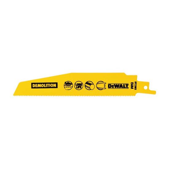 Immagine di LAMA DEWALT, PER SEGA GATTUCCIO, 1,8X152 MM, PER METALLO, PLASTICA E MULTISTRATO, 5 LAME