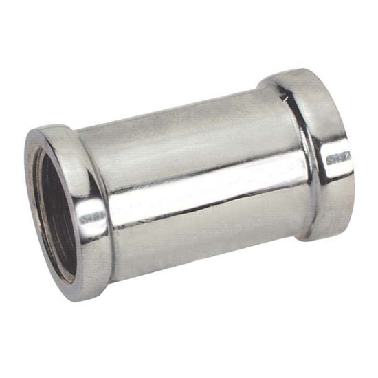 Immagine di MANICOTTO, OTTONE CROMATO, 3/4"