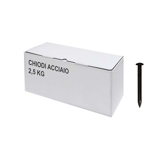 Immagine di CHIODI ACCIAIO, 2,5 KG, 3,0X40 MM