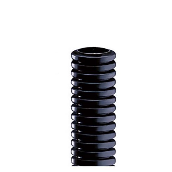 Immagine di TUBO CORRUGATO, COLORE NERO, SENZA TIRAFILO, BOBINA 100 MT, Ø 20 MM