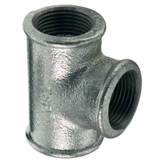 Immagine di TEE ZINCATO A 90°, FIGURA 130, FF 1"1/4