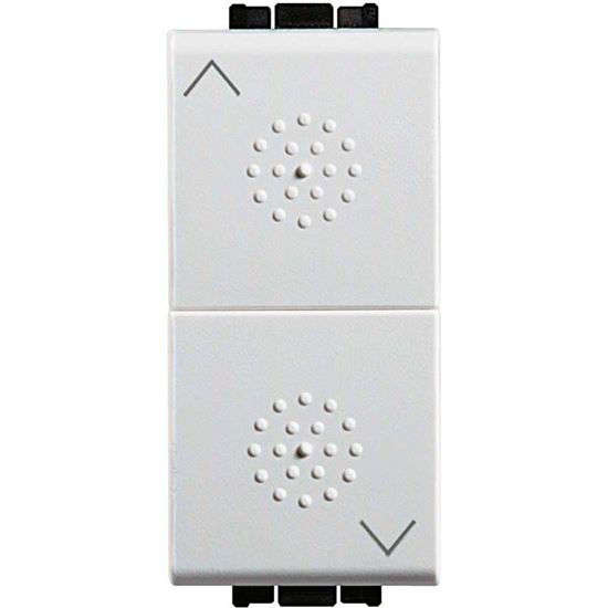 Immagine di PULSANTE DOPPIO, LIGHT, NO, INTERBLOCCATO, 10 A