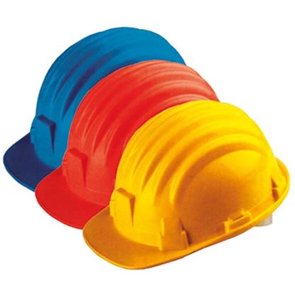 Immagine di ELMETTO DA CANTIERE, IN POLIETILENE, ROSSO