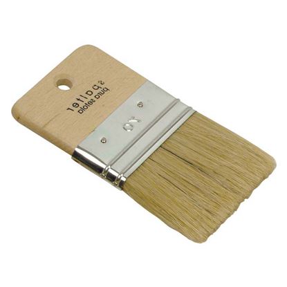 Immagine di SPALTER, MANICO LEGNO, EFFETTO ONDA, SETOLA, 70 MM