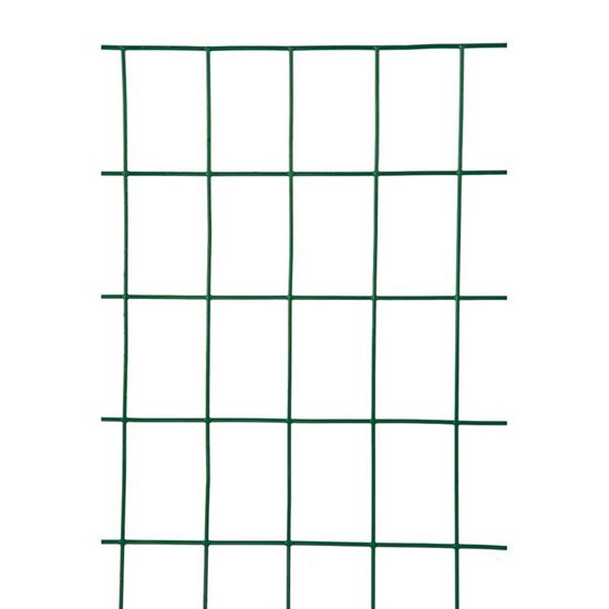 Immagine di RETE ZINCATA PLASTICATA, PER USO RESIDENZIALE, MAGLIA 76,2X50,8 MM, ROTOLO 25 MT, H 183 CM