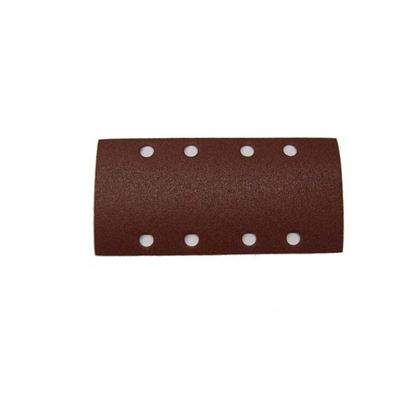 Immagine di 6 FOGLI CARTA ABRASIVA, 8 FORI, 93X185 MM, GRANA 180