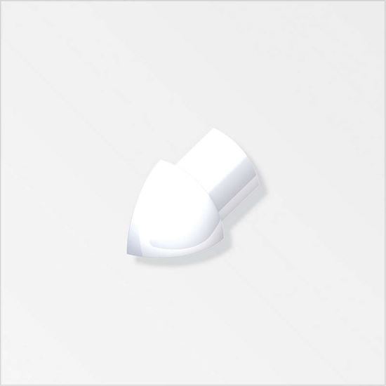 Immagine di ANGOLO ESTERNO A QUADRANTE, 8 MM, ALLUMINIO CROMO