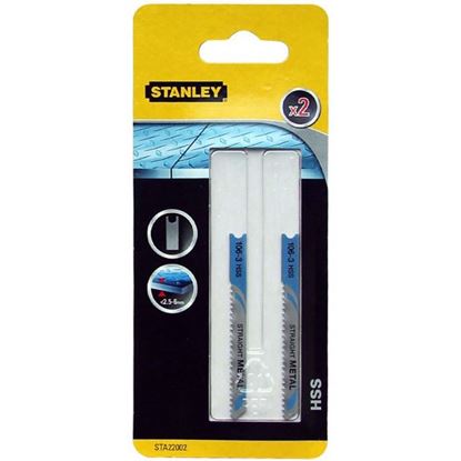 Immagine di 2 LAME, PER TAGLIO GENERICO, SU METALLO, HSS, ATTACCO A U, 70X2 MM