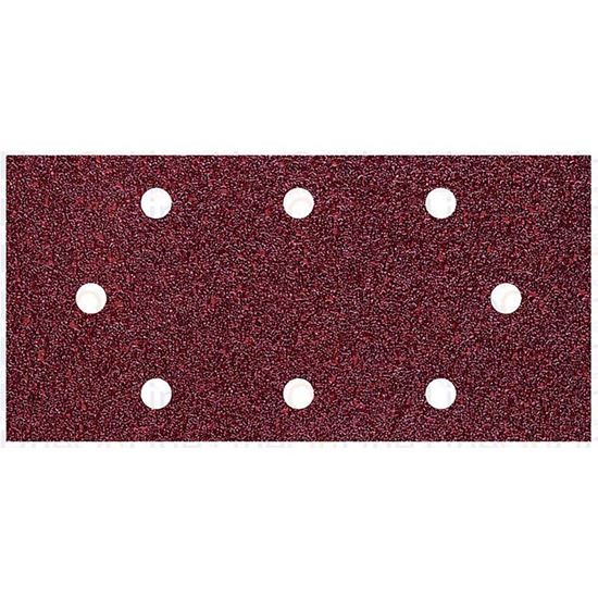 Immagine di 5 FOGLI, VELCRO 93X230 MM FORATI, GRANA 80