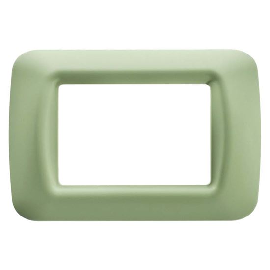 Immagine di PLACCA 3 MODULI SYSTEM TOP VERDE VENEZIA