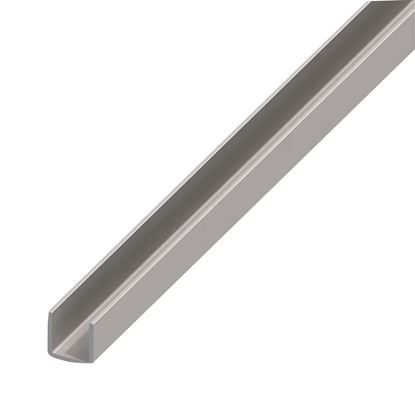 Immagine di PROFILI ACCIAIO A U, SPESSORE 1 MM, 10X10 MM, 2 MT
