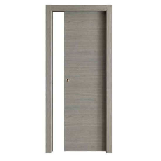 Immagine di PORTA GIORGIA REVERSIBILE GRIGIO QUARZO, SCORREVOLE, 70X210 CM
