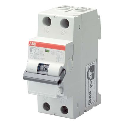 Immagine di INTERRUTTORE MAGNETOTERMICO ABB 32A 2P 4,5KA CURVA C 2 MOD