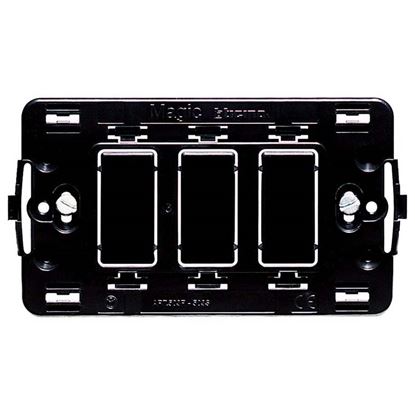 Immagine di SUPPORTO 3 POSTI, MODULO 503, SERIE MAGIC
