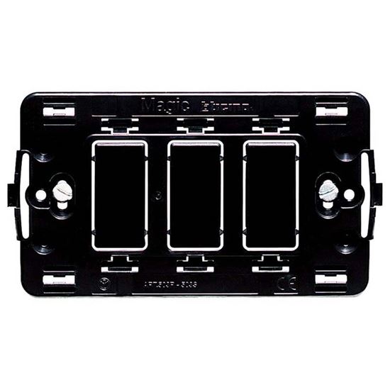 Immagine di SUPPORTO 3 POSTI, MODULO 503, SERIE MAGIC